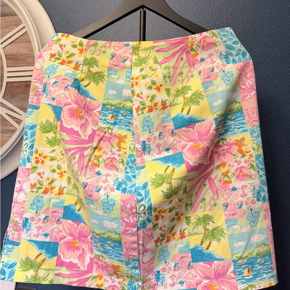 Briggs New York Multicolor Floral Skirt